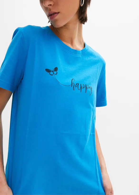 T-shirt in puro cotone, bonprix