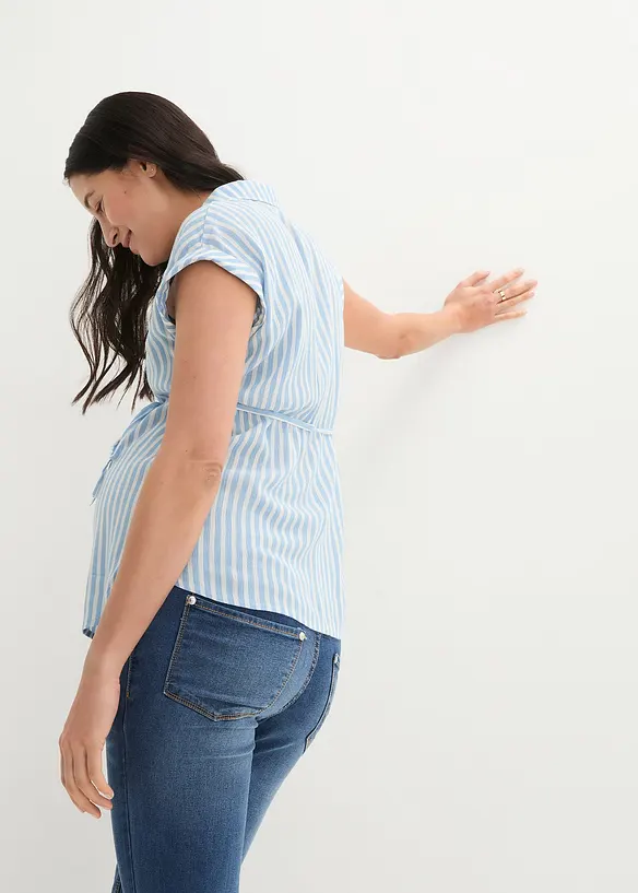 Blusa prémaman / da allattamento in viscosa, bonprix