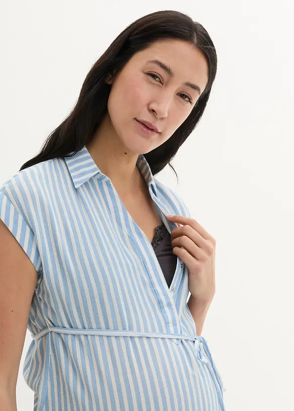 Blusa prémaman / da allattamento in viscosa, bonprix