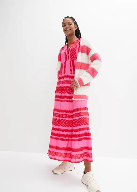 Abito lungo in viscosa fluente, bonprix