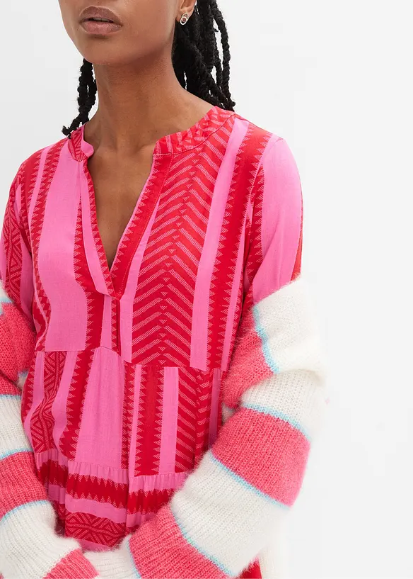 Abito lungo in viscosa fluente, bonprix