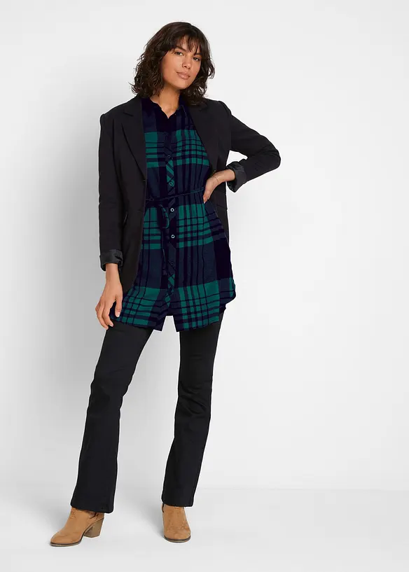 Camicia lunga prémaman / da allattamento in flanella, bonprix