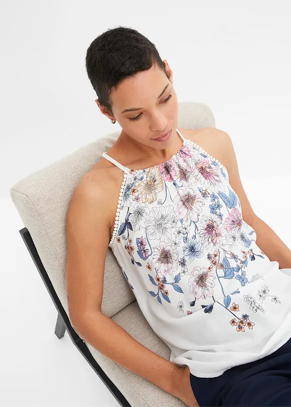Top in viscosa fluente, bonprix