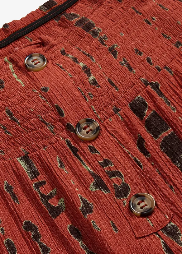 Pantaloni a palazzo in viscosa fluente, bonprix