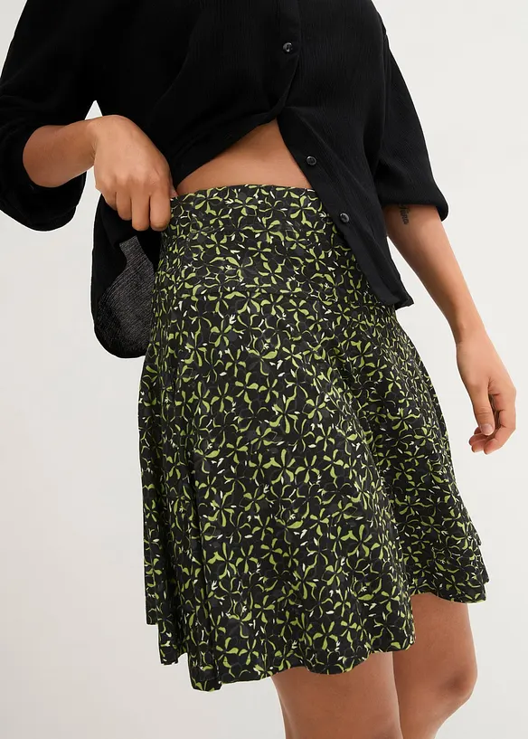 Gonna pantalone in viscosa morbida, bonprix