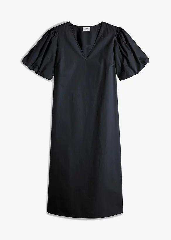 Abito midi in tessuto di cotone biologico, bonprix