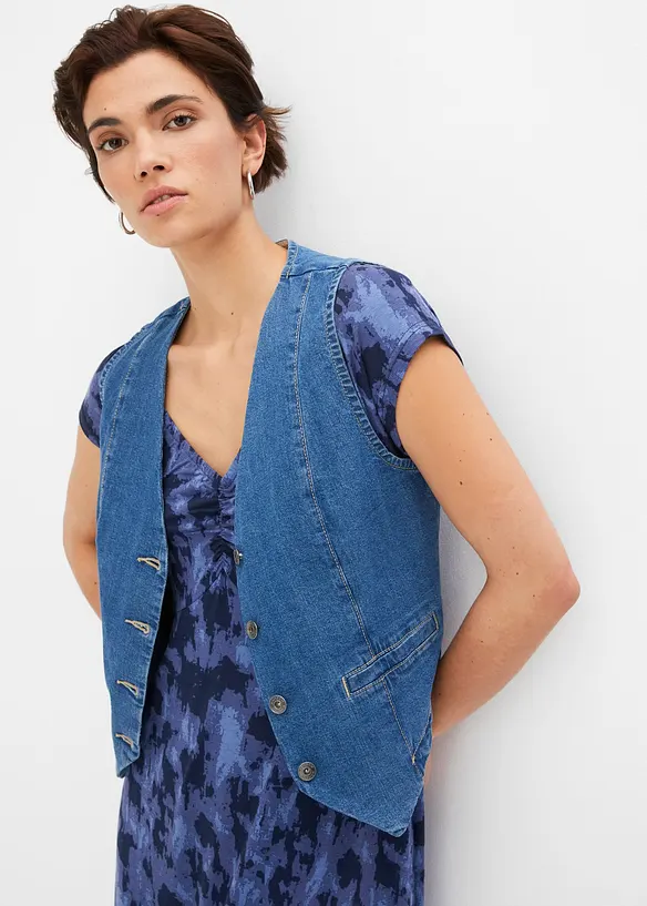 Abito midi in fantasia, bonprix