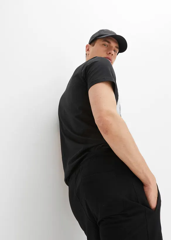 Bermuda in felpa di cotone biologico, regular fit, bonprix