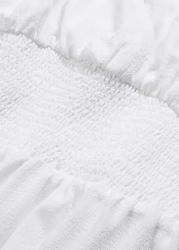 Abito con inserto smock, bonprix