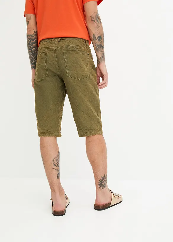 Bermuda lunghi elasticizzati, loose fit, bonprix