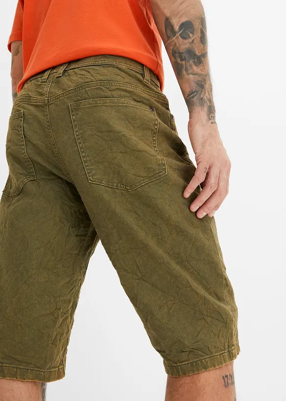 Bermuda lunghi elasticizzati, loose fit, bonprix