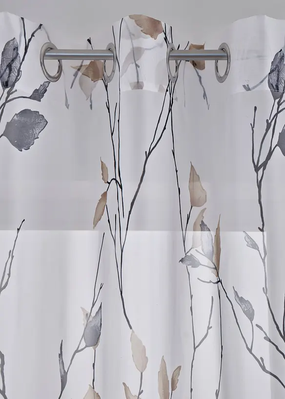 Tenda trasparente con poliestere riciclato (pacco da 1), bonprix