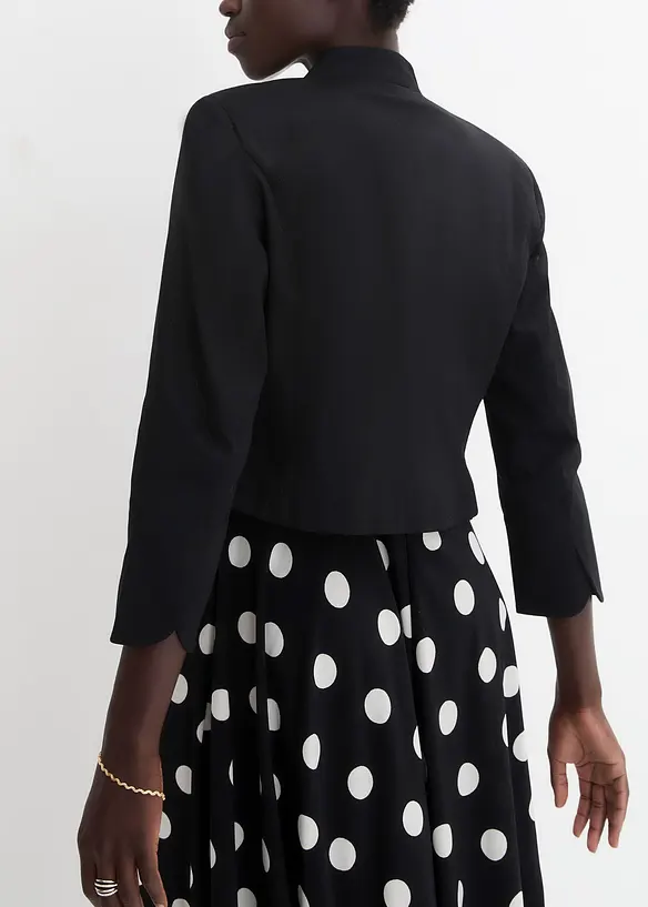 Bolero con bordo ondulato, bonprix