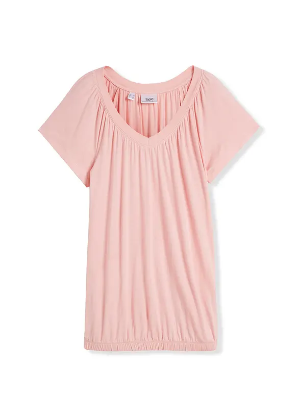 Maglia a maniche corte in misto viscosa, bonprix