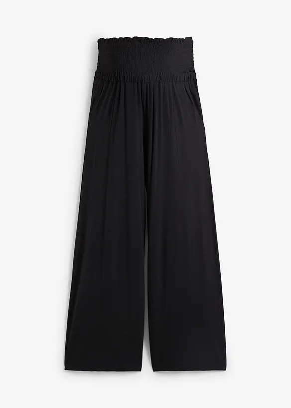 Pantaloni culotte prémaman in morbida viscosa, loose fit, bonprix