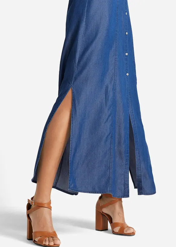 Abito chemisier in TENCEL™ Lyocell, bonprix