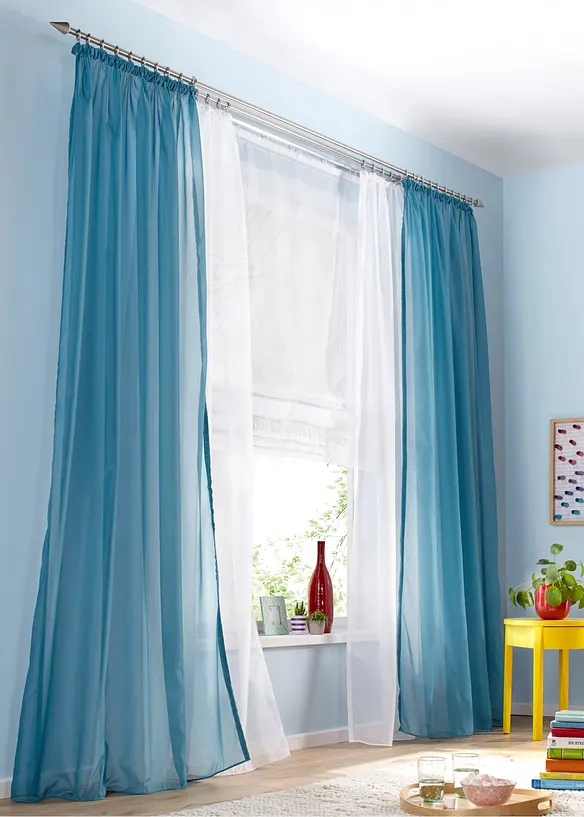 Tenda a pacchetto in voile leggero, bonprix