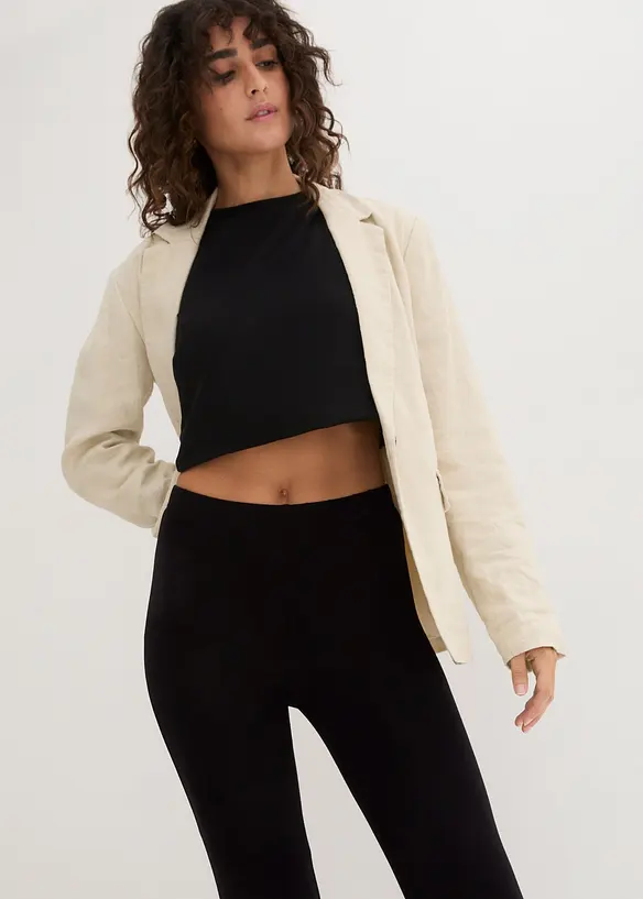 Leggings con puro cotone biologico (pacco da 2), bonprix