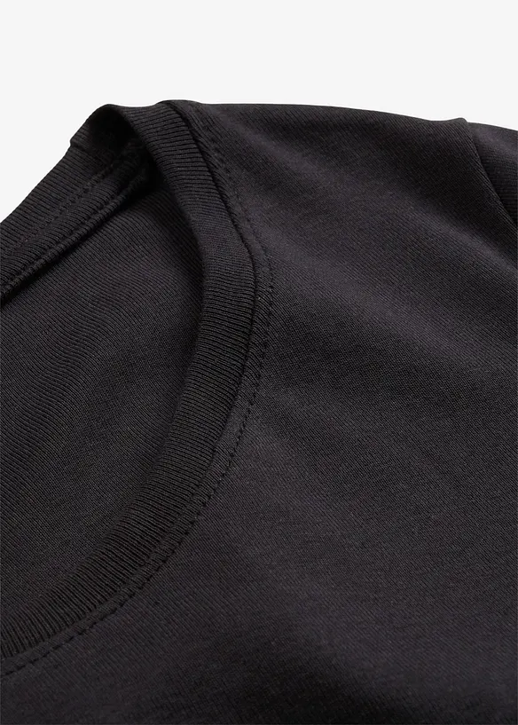 Maglia a maniche lunghe in puro cotone biologico, bonprix