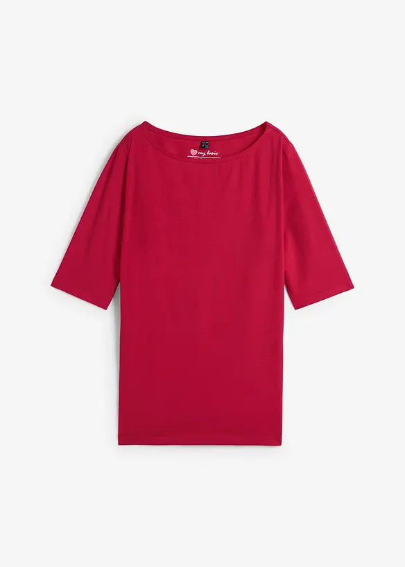 Maglia con scollo a barca, bonprix