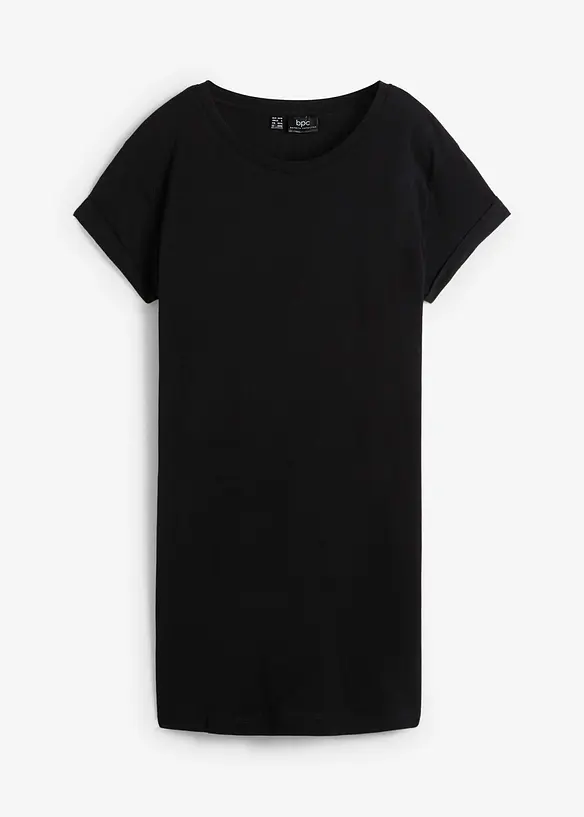 T-shirt lunga in puro cotone, bonprix