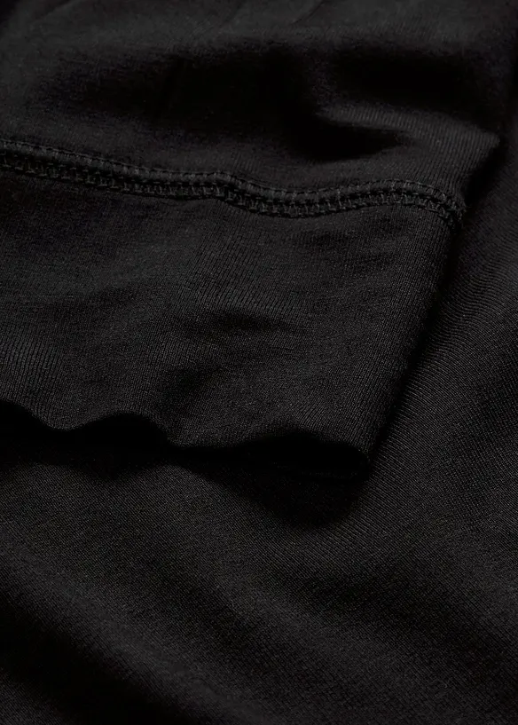 Maglia lunga a maniche  lunghe con viscosa, bonprix