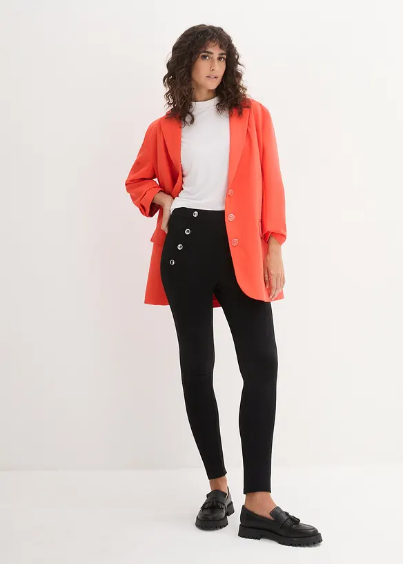 Leggings in punto di Roma comodo, bonprix