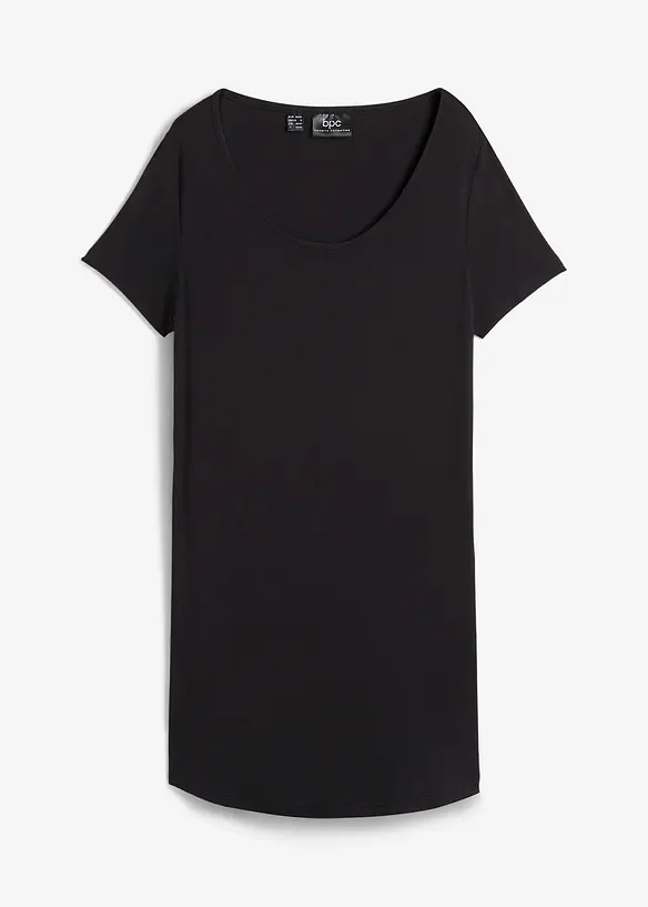 Maglia lunga in viscosa morbida, bonprix