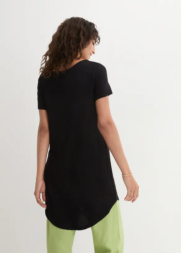 Maglia lunga in viscosa morbida, bonprix