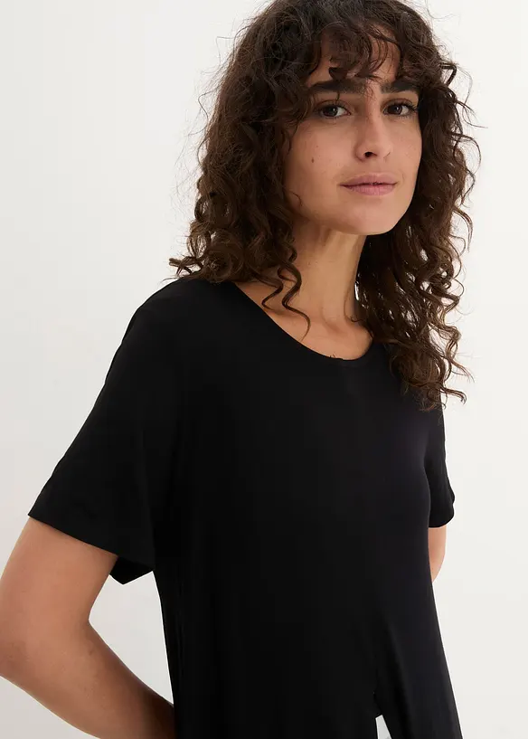 Abito di jersey in misto viscosa morbido, bonprix
