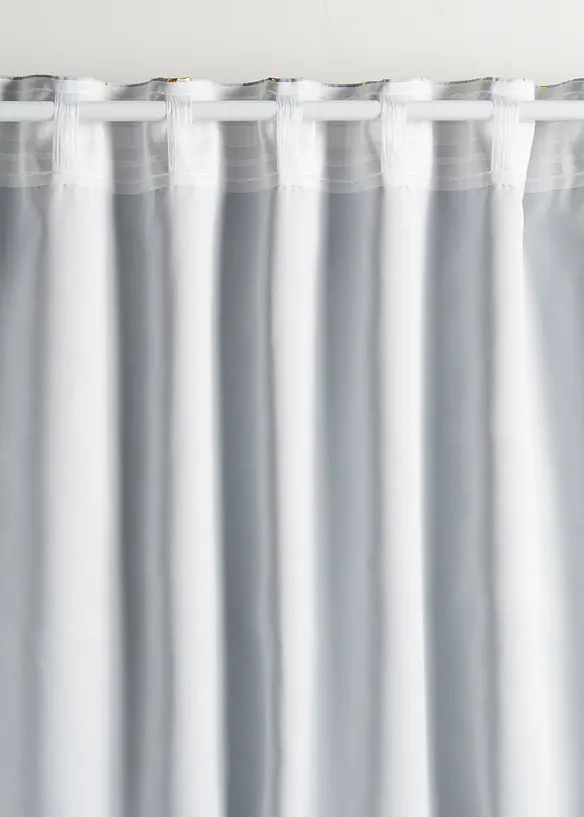 Tenda semioscurante in fantasia lucida (pacco da 1), bonprix