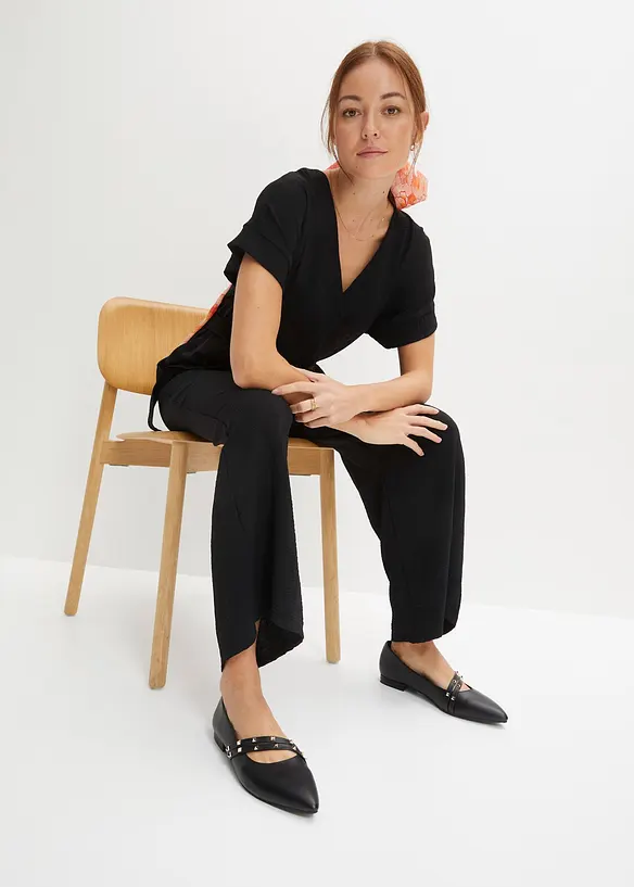 Tuta elegante a maniche corte, bonprix