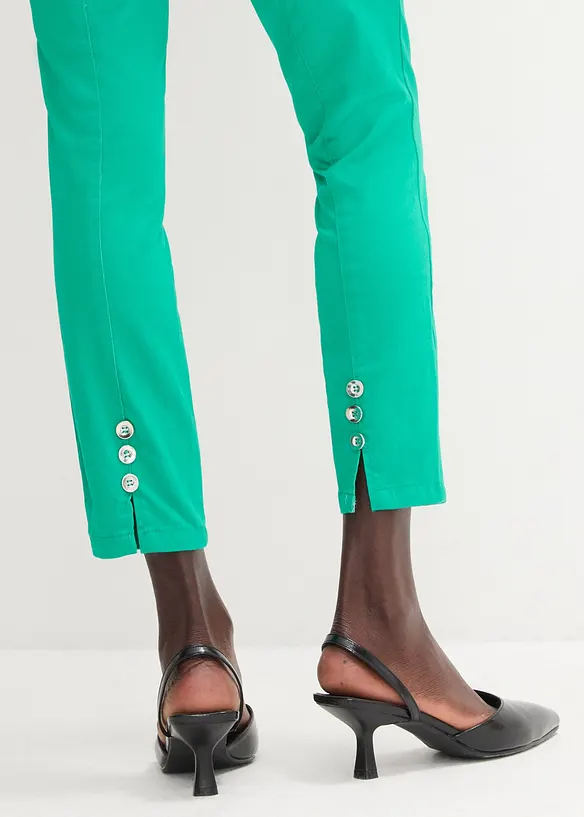 Pantaloni elasticizzati in cotone, bonprix