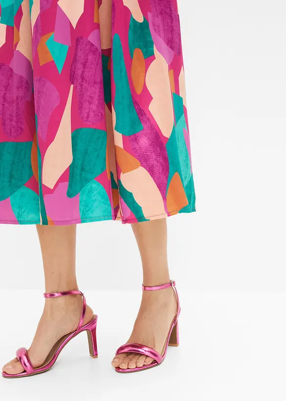 Gonna in satin fantasia, bonprix