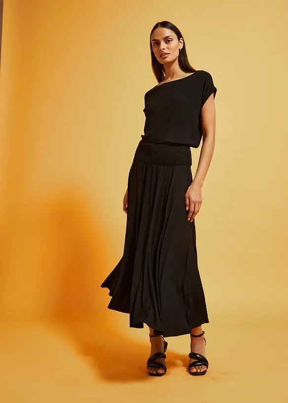 Gonna in jersey di viscosa fluente, bonprix