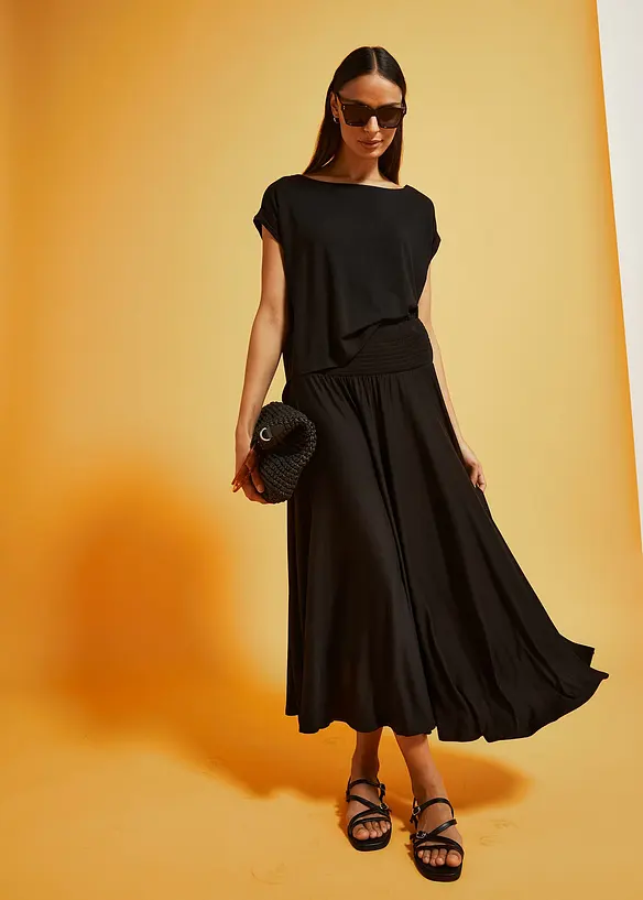 Maglia oversize in viscosa fluente, bonprix