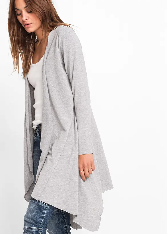 Cardigan in misto viscosa morbido, bonprix