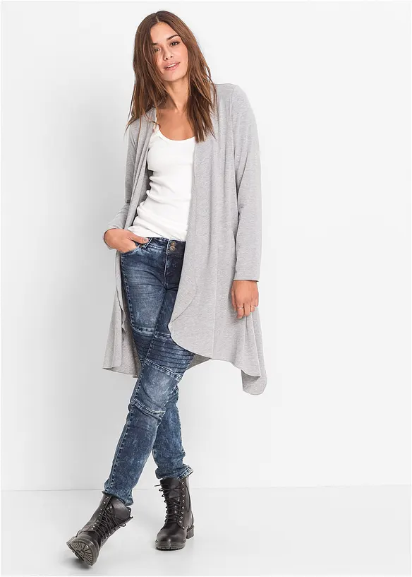 Cardigan in misto viscosa morbido, bonprix