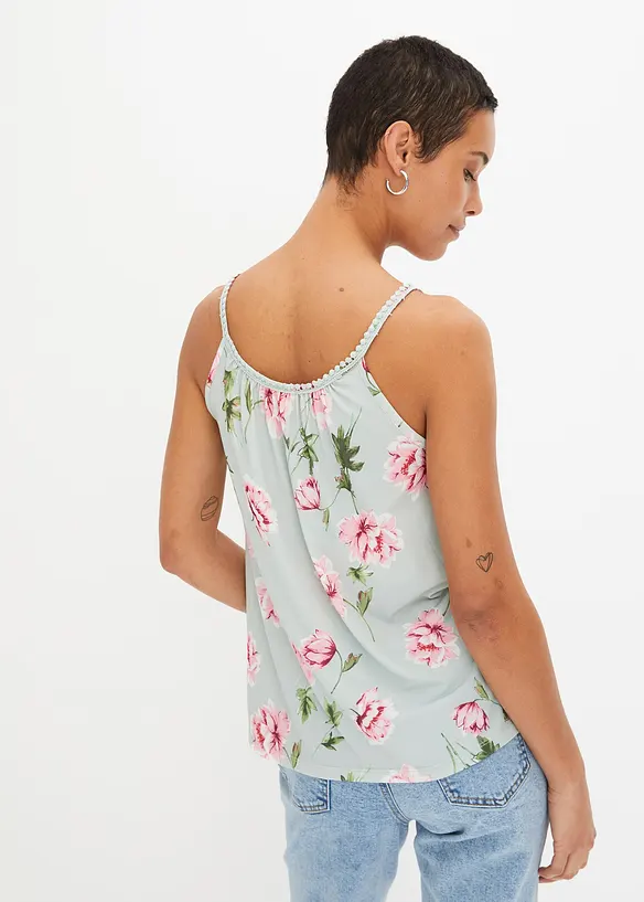 Top in jersey fantasia, bonprix