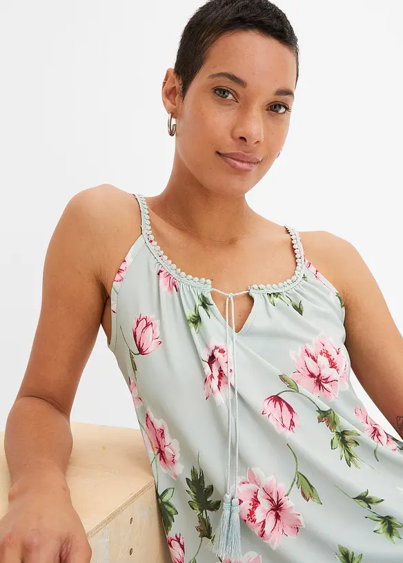Top in jersey fantasia, bonprix