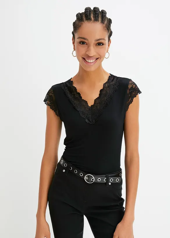 Maglia in misto viscosa, bonprix