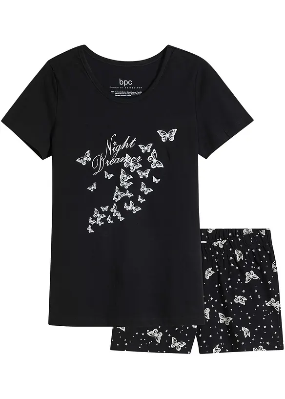 Pigiama estivo in puro cotone, bonprix