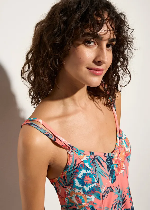 Tankini con scollatura a V (set 2 pezzi), bonprix