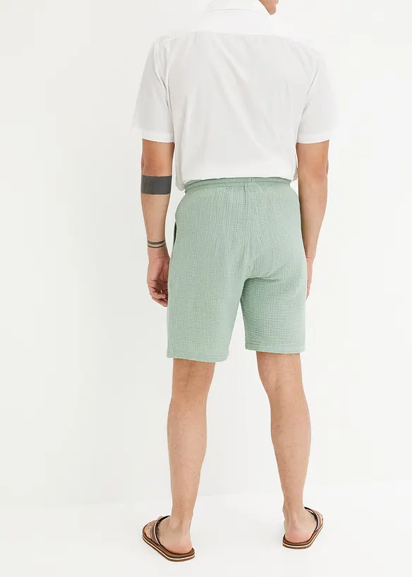 Bermuda in mussola leggera, regular fit, bonprix