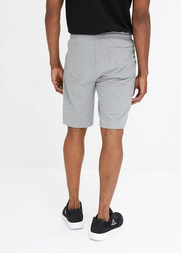 Bermuda in felpa con pratiche tasche zippate, bonprix