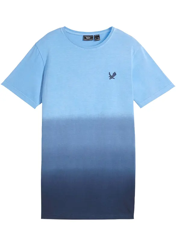 T-shirt dai colori sfumati in puro cotone biologico, bonprix