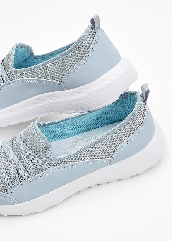Sneaker comfort slip-on con suola leggera, bonprix