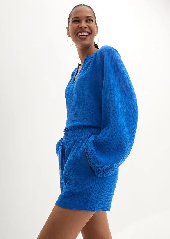 Shorts in mussola di puro cotone, bonprix