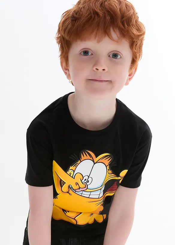 T-shirt con immagine di Garfield, Garfield