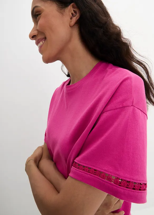 Maglia con dettaglio alle maniche, bonprix
